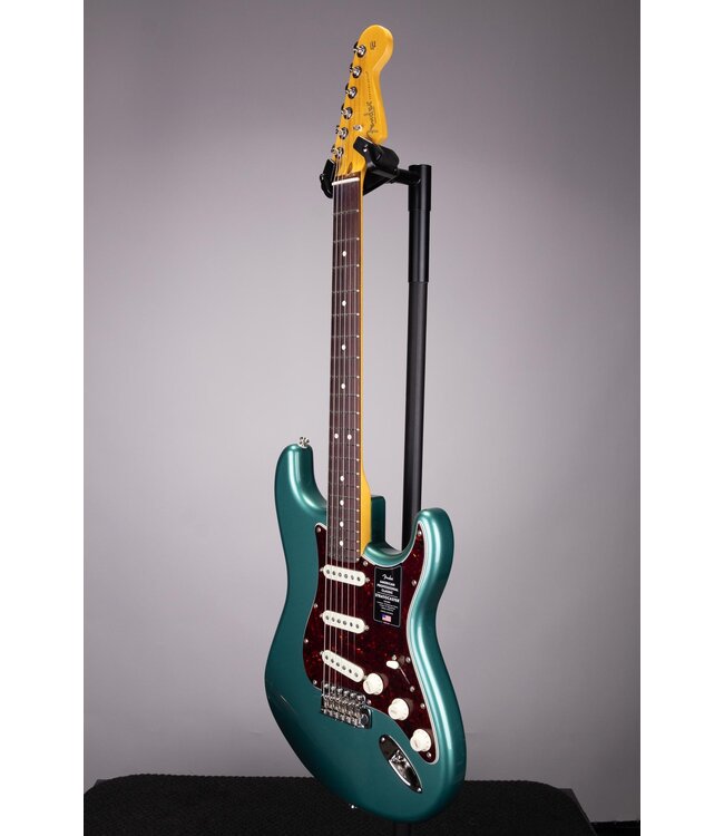 Fender American Professional Classic Stratocaster - Faded Sherwood Green Metallic with Rosewood Fingerboard, Includes Deluxe Gig Bag