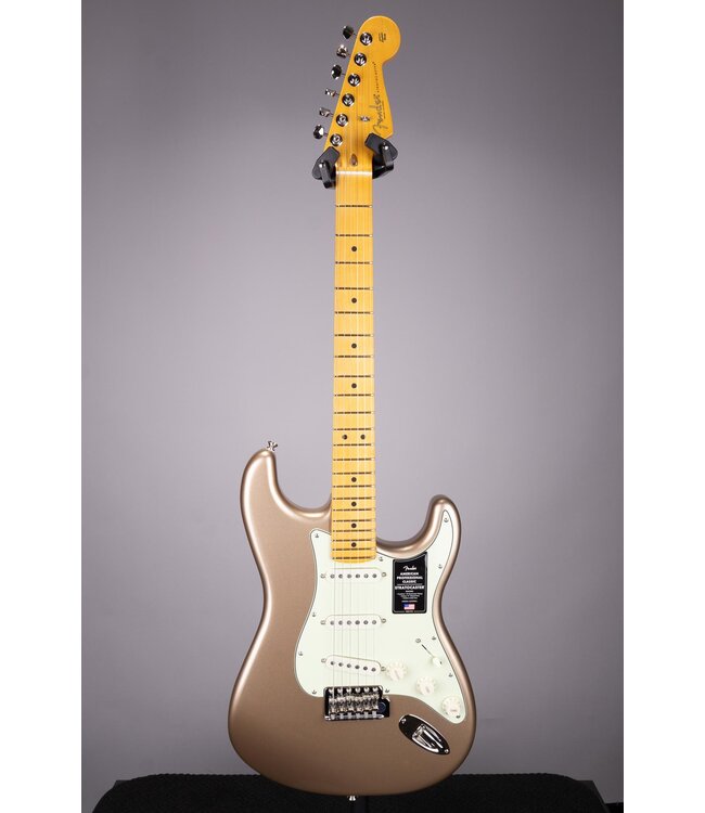 Fender American Professional Classic Stratocaster - Faded Firemist Gold with Rosewood Fingerboard, Includes Deluxe Gig Bag