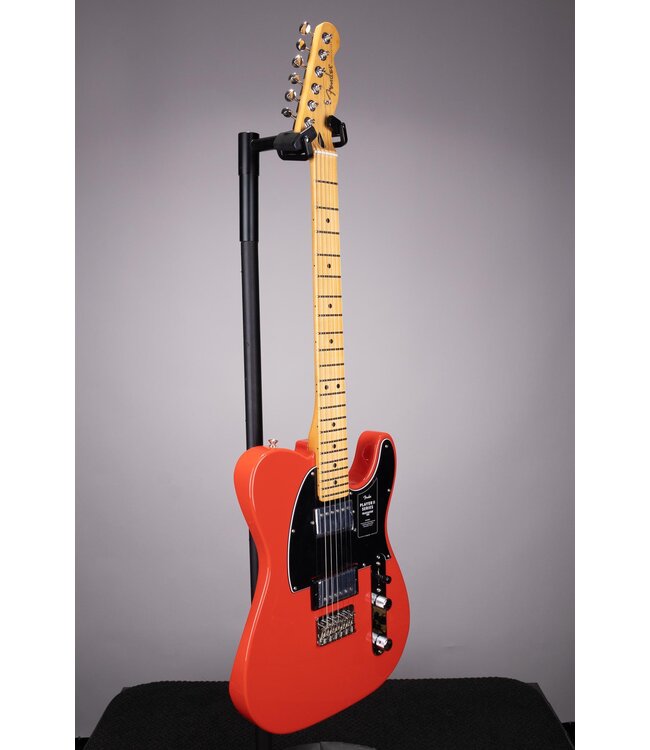 Player II Telecaster HH Electric Guitar - Coral Red with Maple Fingerboard