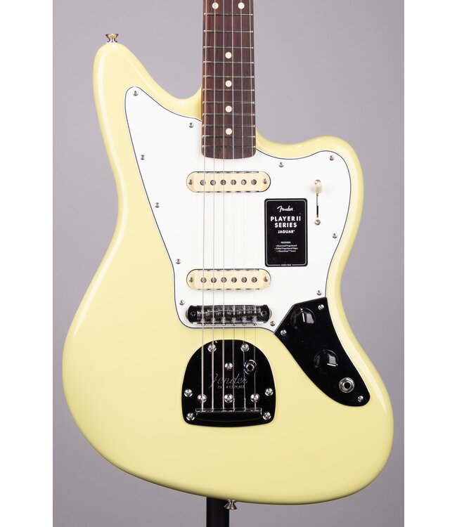 Fender Player II Jaguar - Hialeah Yellow with Rosewood Fingerboard