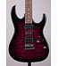 Ibanez Gio GRX70QA Electric Guitar - Transparent Violet Sunburst (B-Stock)