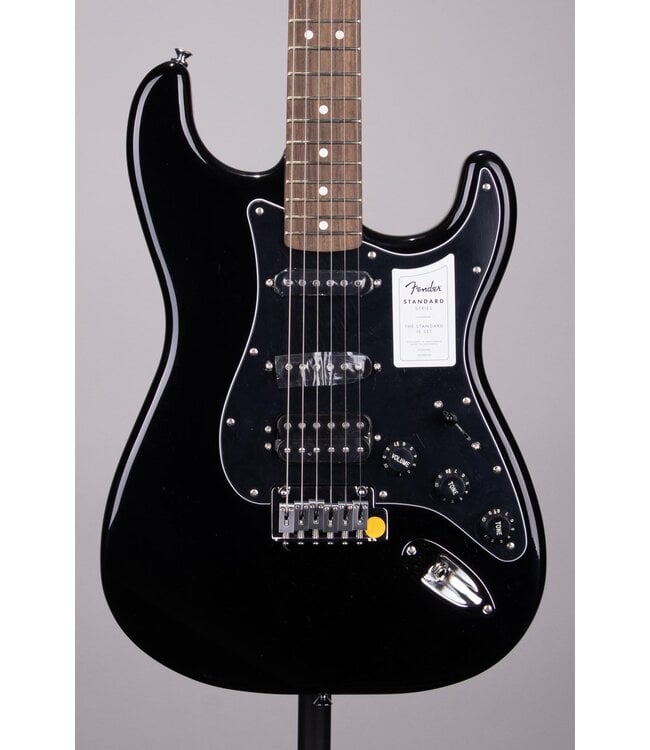 Fender Standard Stratocaster HSS – Black with Laurel Fingerboard