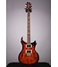 Used PRS SE Custom 24 Semi-Hollowbody Piezo Electric Guitar - With Gig Bag - Orange Tiger Smokeburst