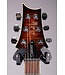 Used PRS SE Custom 24 Semi-Hollowbody Piezo Electric Guitar - With Gig Bag - Orange Tiger Smokeburst