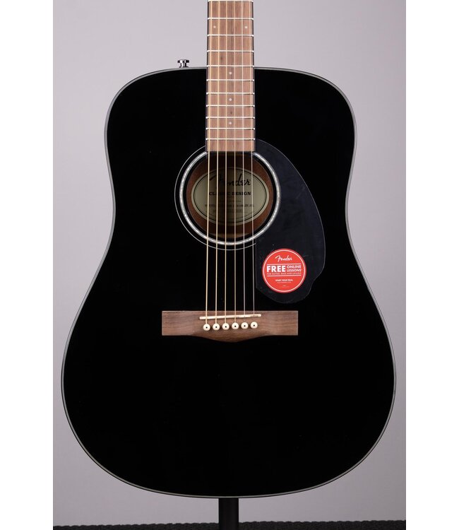 Fender CD-60 Dreadnought V3 Acoustic Guitar w/ Case – Black