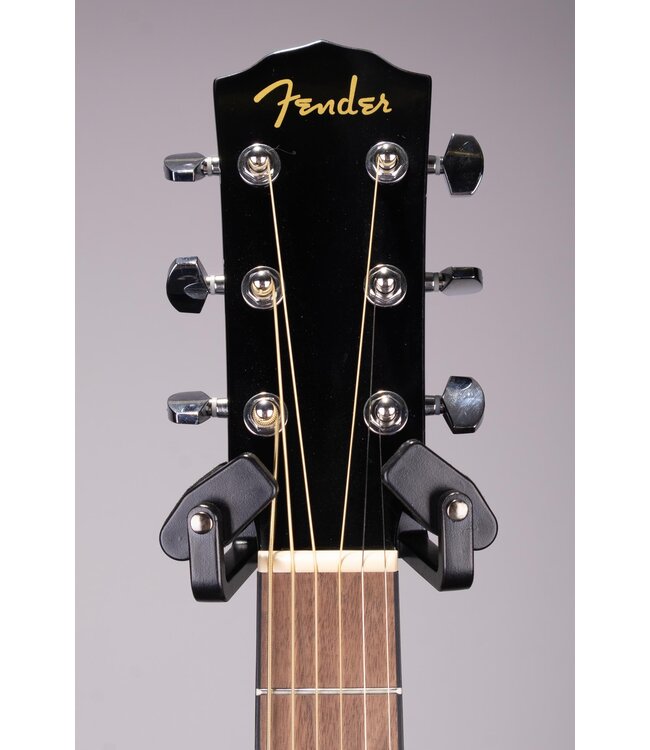Fender CD-60 Dreadnought Acoustic Guitar with Case in Black | Roxy Music La Porte