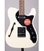 Squier Affinity Series Telecaster Thinline Electric Guitar - Olympic White