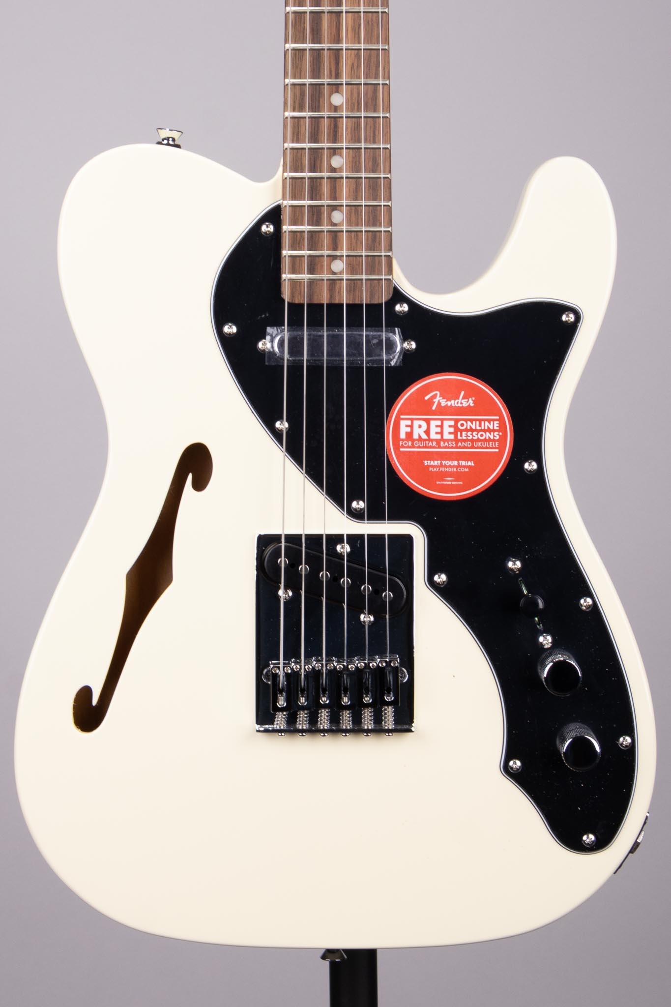 ギター Squier Affinity Telecaster Thinline quier Affinity Telecaster Thinline – Olympic White | Roxy Music