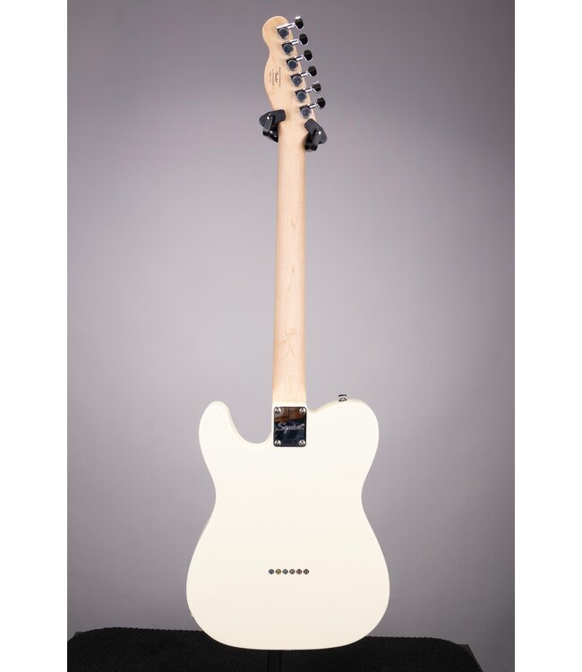 Squier Affinity Series Telecaster Thinline Electric Guitar - Olympic White