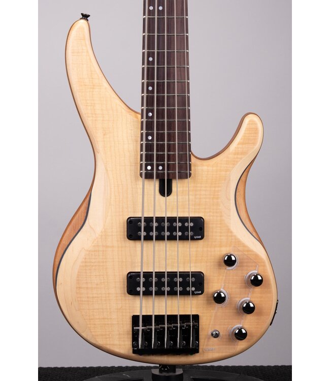 Yamaha TRBX605FM 5-String Bass Guitar - Natural Satin
