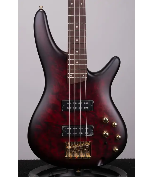 Ibanez SR Standard SR300E 4-String Bass Guitar - Wine Red Frozen Matte (B-Stock)