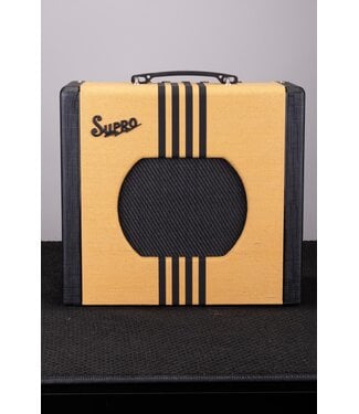 Supro Supro Delta King 12 Tube Combo Amplifier - 1x12, 15-Watt, Tweed/Black