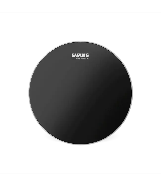 Evans Hydraulic Black Drumhead - 14 inches