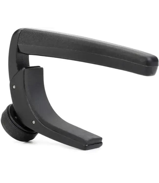 D'Addario Pro Plus Capo - Adjustable Black for Guitar & Bass
