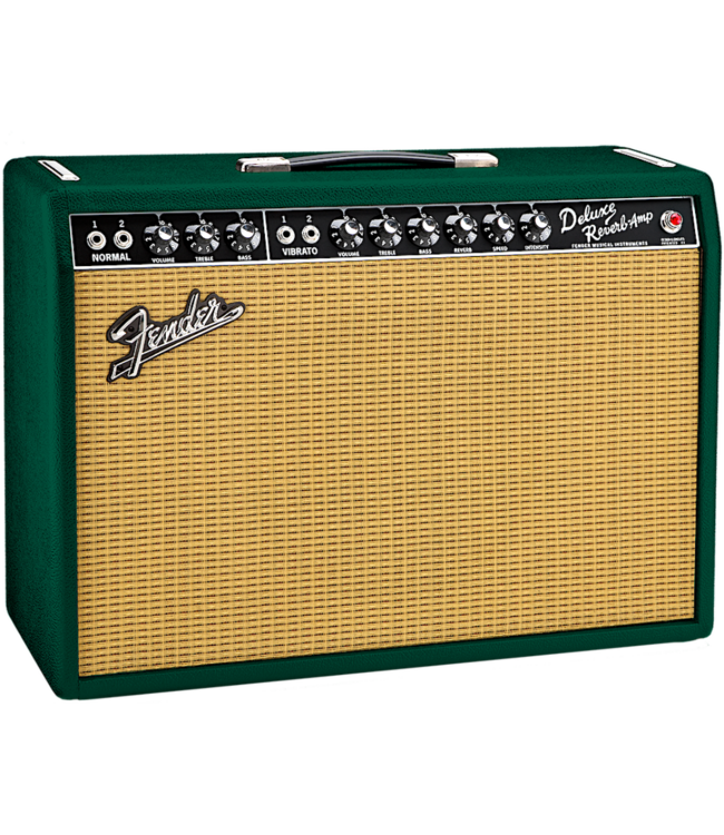Fender FSR ’65 Deluxe Reverb 1x12 Tube Combo – British Racing Green, Limited Edition