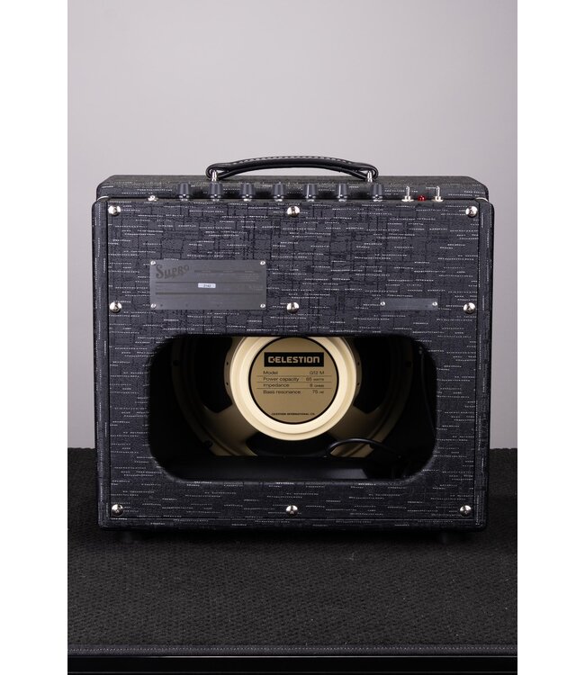 Supro Amulet 1x12 Tube Combo – Black Scandia, Variable Power Amp, Celestion Creamback