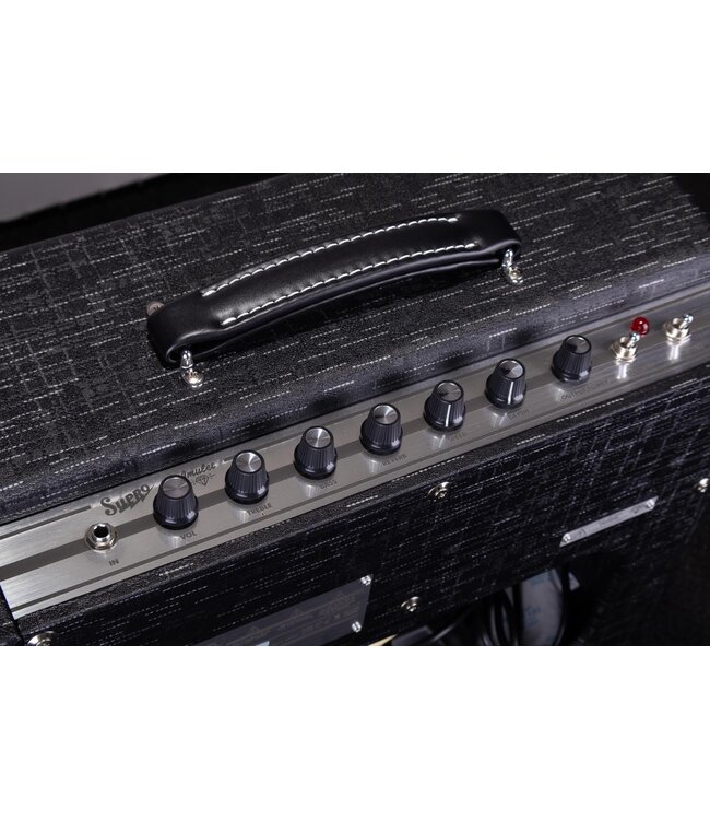 Supro Amulet 1x12 Tube Combo – Black Scandia, Variable Power Amp, Celestion Creamback