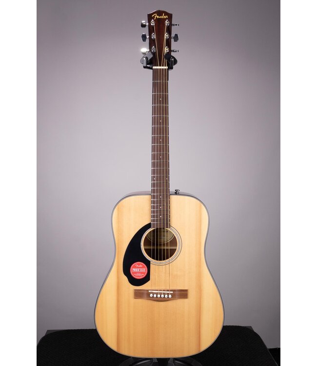 Fender CD-60S Left-Handed Acoustic Guitar in Natural | Roxy Music La Porte