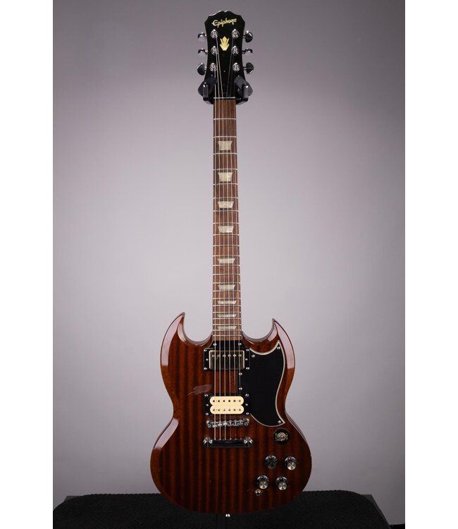 Used Epiphone G 400 Electric Guitar - Walnut