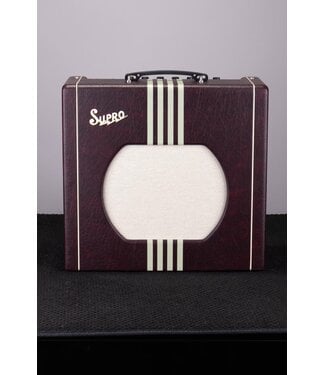 Supro Supro Delta King 12 1x12-inch 15-watt Tube Combo Amp - Burgundy and Cream