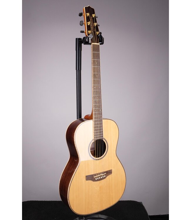 Used Takamine GY93 New Yorker Parlor Acoustic Guitar with Case