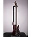 Used Ibanez SR-505 5-String Bass Guitar - Brown Mahogany - with Case