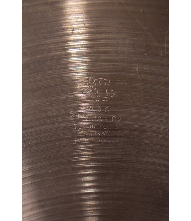 Vintage 1970's Zildjian 18 Inch Crash Cymbal