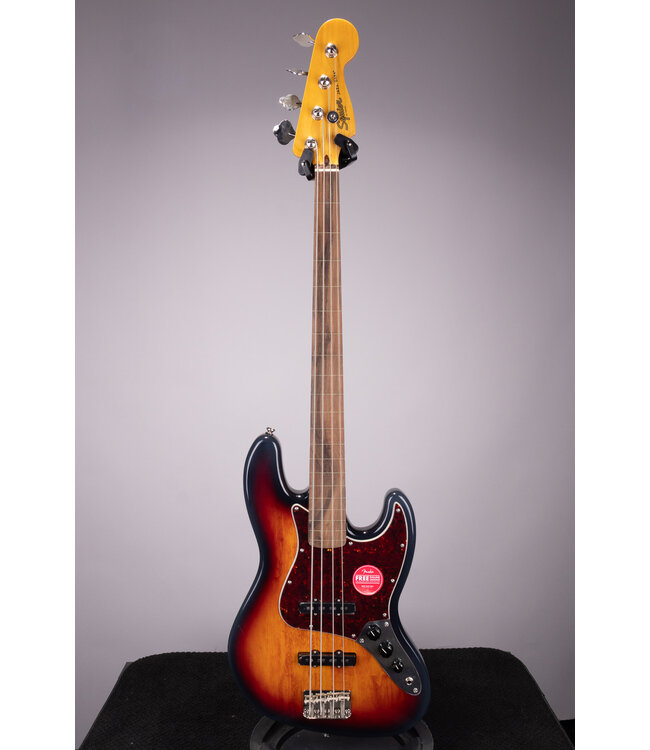 Used Classic Vibe '60s Fretless Jazz Bass - 3-Tone Sunburst