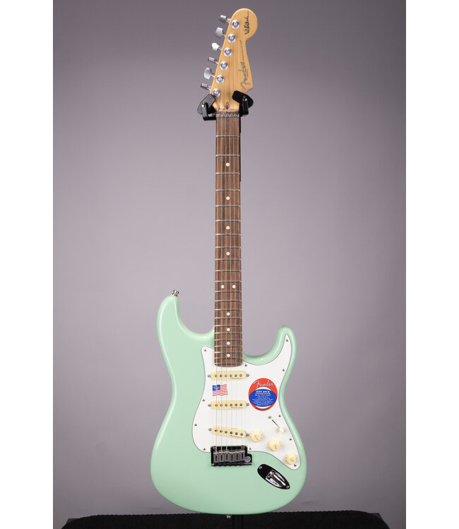 B-Stock Jeff Beck Stratocaster - Surf Green Electric Guitar
