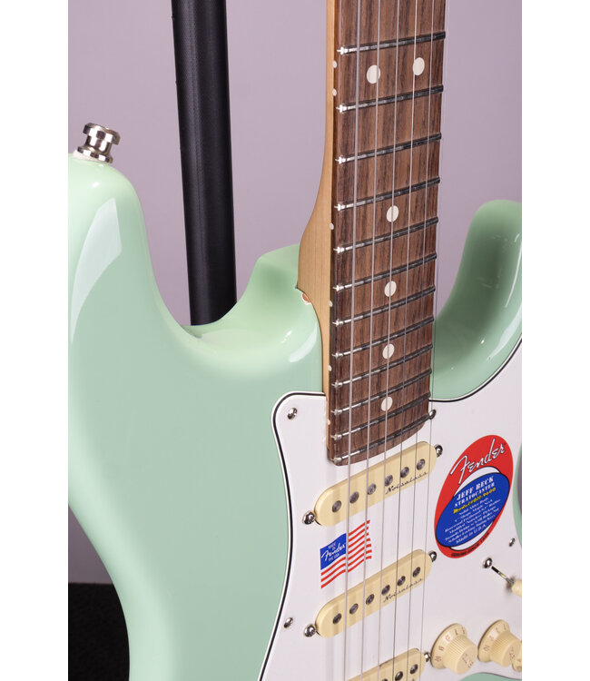 B-Stock Jeff Beck Stratocaster - Surf Green Electric Guitar