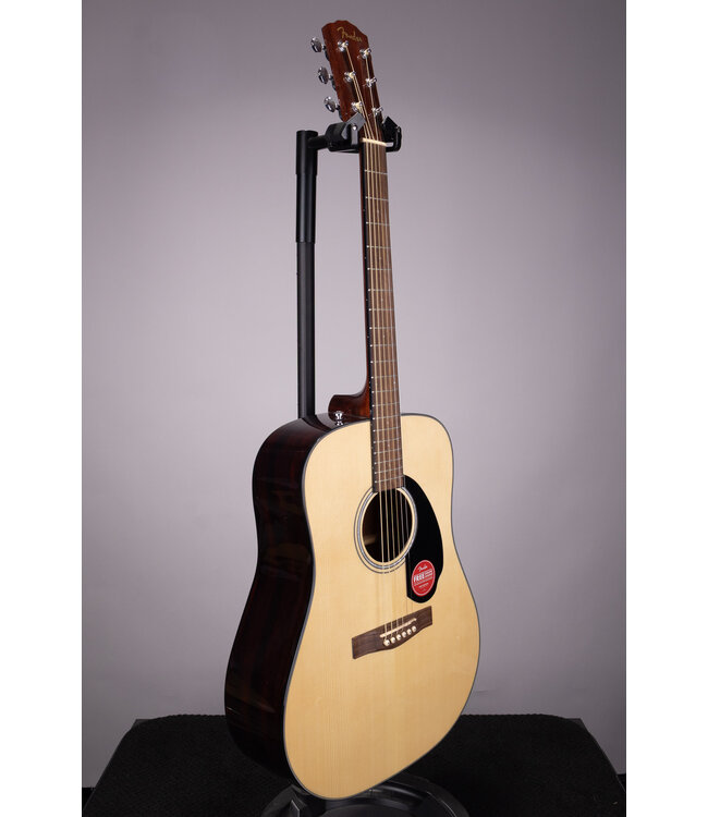 Fender CD-60 Dreadnought Acoustic Guitar with Case in Natural | Roxy Music La Porte