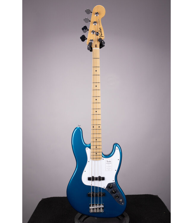 Fender Standard Jazz Bass® – Aqua Marine Metallic with Maple Fingerboard