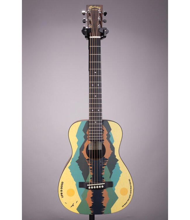 Martin LX1 Life is Good Acoustic Guitar - Spruce Top, Travel Size