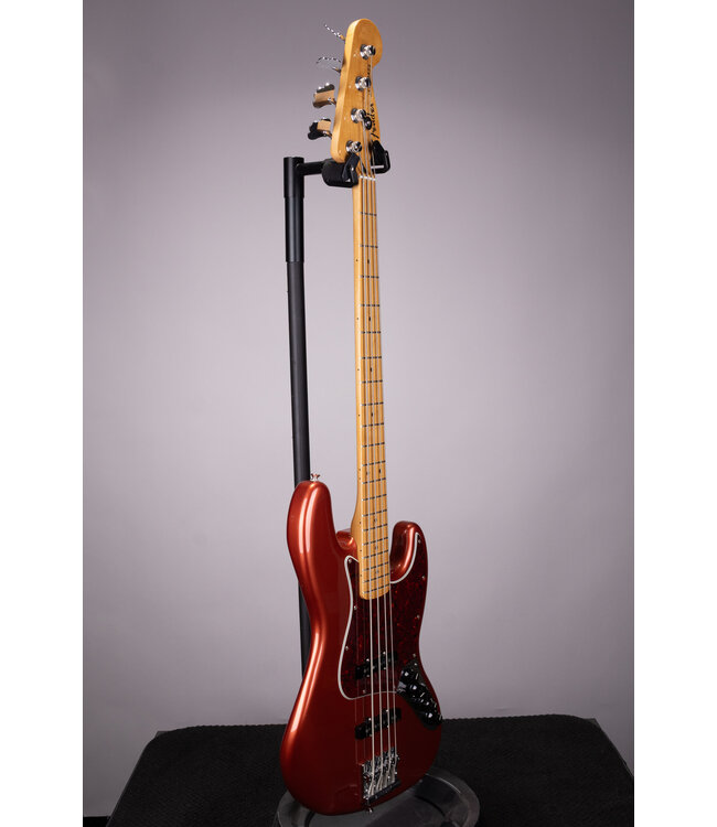 Used Fender Player Plus Jazz Bass - Aged Candy Apple Red