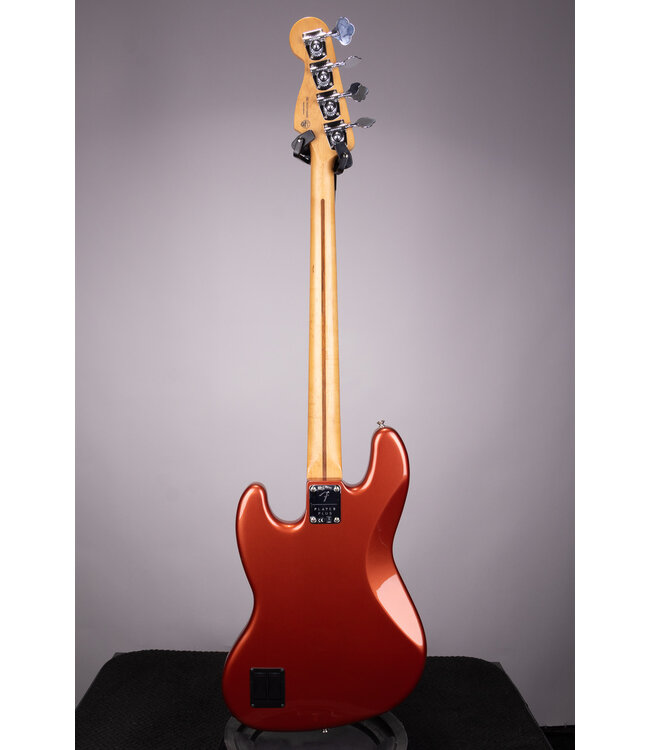 Used Fender Player Plus Jazz Bass - Aged Candy Apple Red