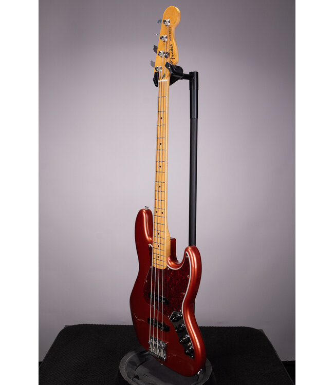 Used Fender Player Plus Jazz Bass - Aged Candy Apple Red