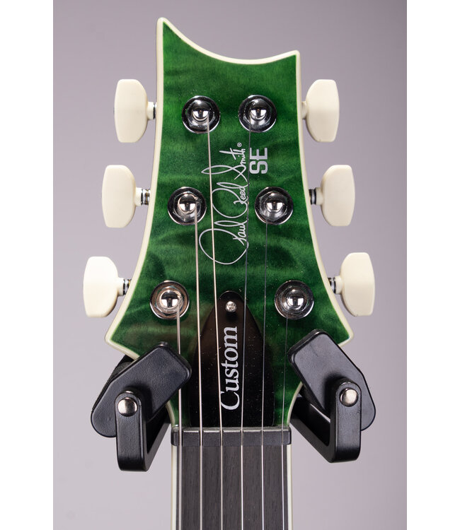 PRS SE Custom 24 Quilt Electric Guitar - Teal Black
