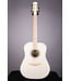 Ibanez AAD77M1E Dreadnought Acoustic-Electric Guitar - Open Pore Antique White