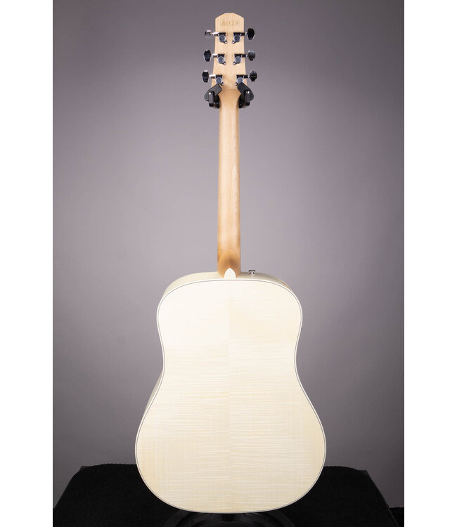 Ibanez AAD77M1E Dreadnought Acoustic-Electric Guitar - Open Pore Antique White