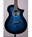 Ibanez AEWC16QA-TLH Acoustic-Electric Guitar – Transparent Blue Sunburst