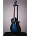 Ibanez AEWC16QA-TLH Acoustic-Electric Guitar – Transparent Blue Sunburst