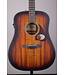 Ibanez AAD54E Dreadnought Acoustic-Electric Guitar - Open Pore Mahogany Sunburst