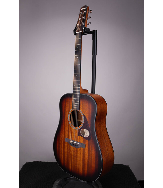 Ibanez AAD54E Dreadnought Acoustic-Electric Guitar - Open Pore Mahogany Sunburst