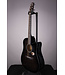 Ibanez AAD77CE Dreadnought Acoustic-Electric Guitar - Transparent Black Sunburst