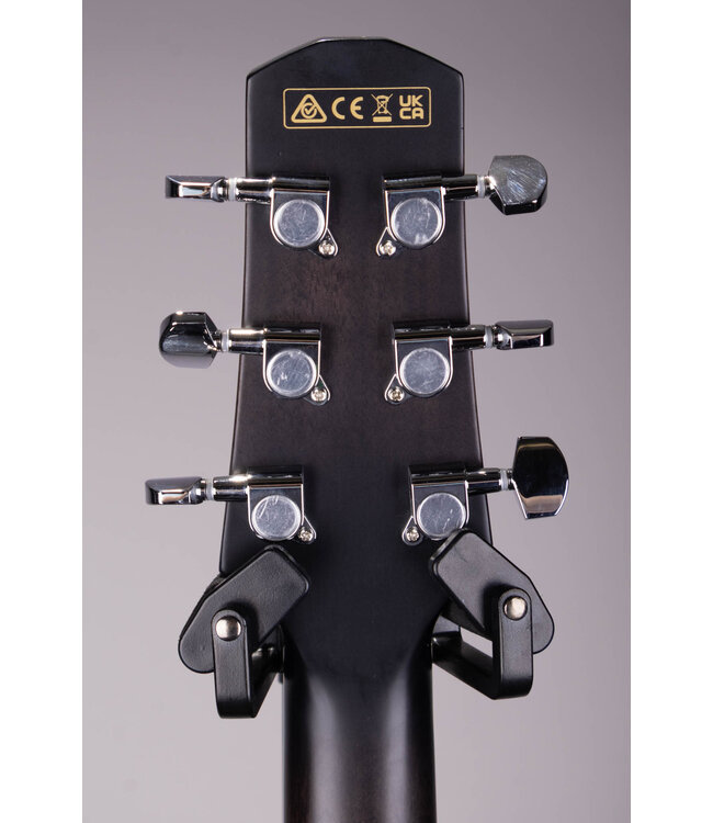 Ibanez AAD77CE Dreadnought Acoustic-Electric Guitar - Transparent Black Sunburst