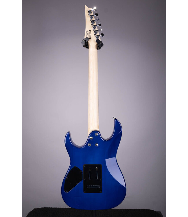 Gio GRX70QA Transparent Blue Burst Electric Guitar