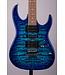 Ibanez Gio GRX70QA Transparent Blue Burst Electric Guitar