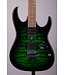 Ibanez Gio GRX70QA Electric Guitar - Transparent Emerald Burst