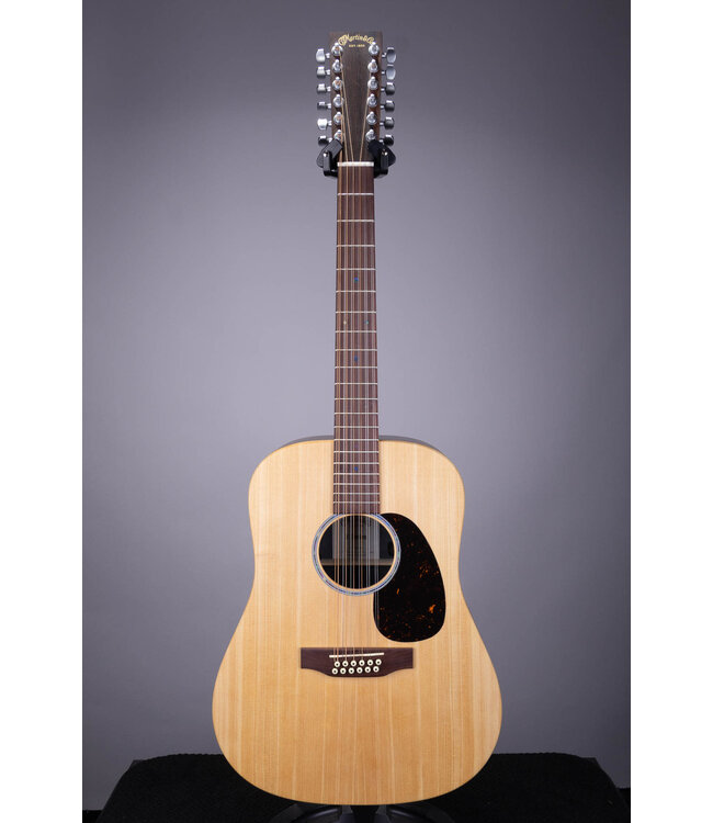 Martin 12 String DX2E Dreadnought Acoustic Electric Guitar With Gigbag