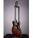 Artcore Expressionist AS93QMSP Semi-Hollowbody Electric Guitar - Dark Brown Sunburst